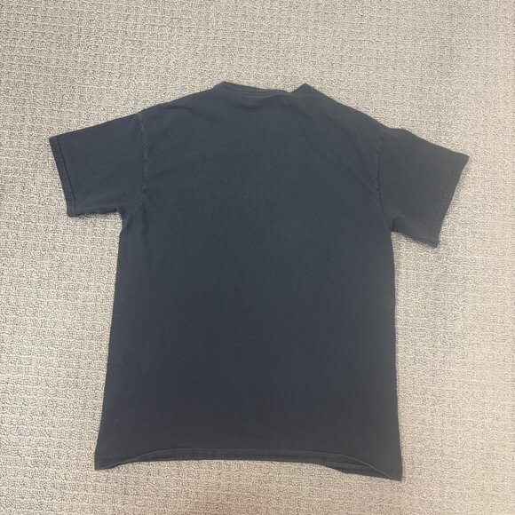 Delta Magnum Weight Shirt Medium Crewneck Graphic American Outlaws Bull Skull - Picture 2 of 7